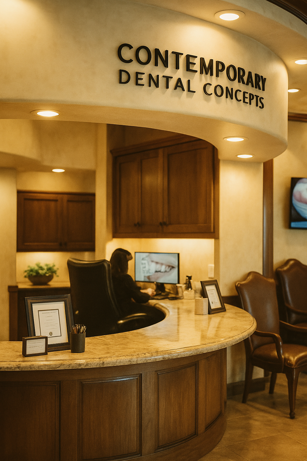 A welcoming first impression for cosmetic dentistry patients in Tempe, AZ