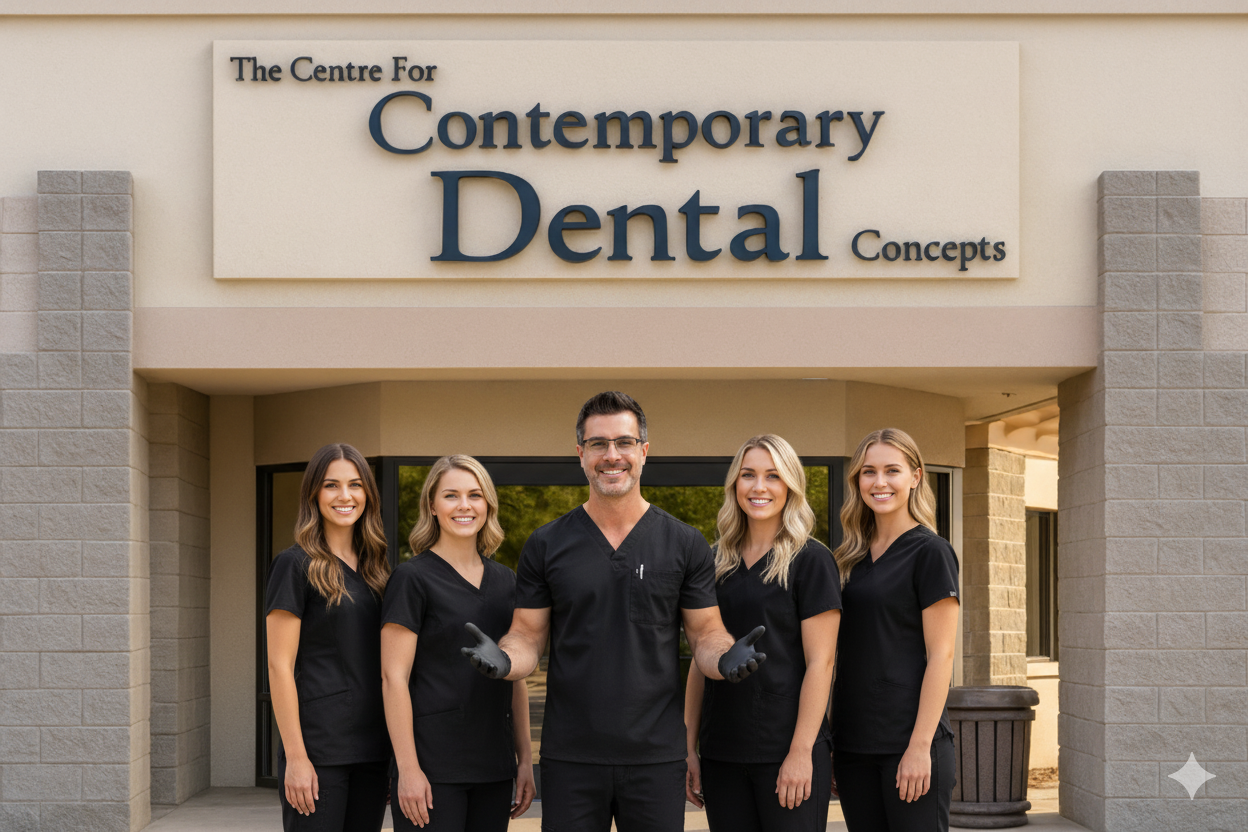 The CDC team in front of the Tempe practice