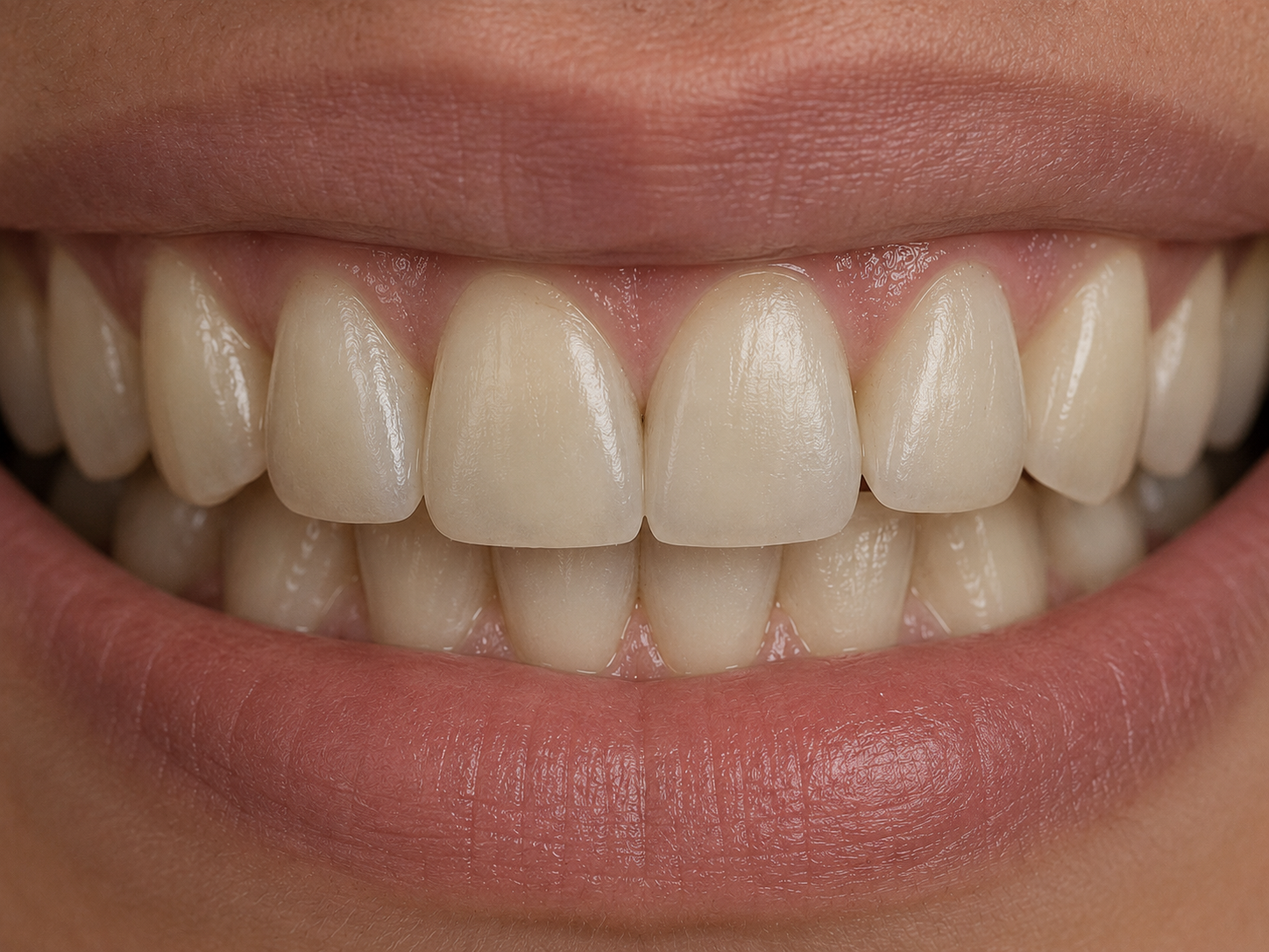 Example visual for dull smile brightness