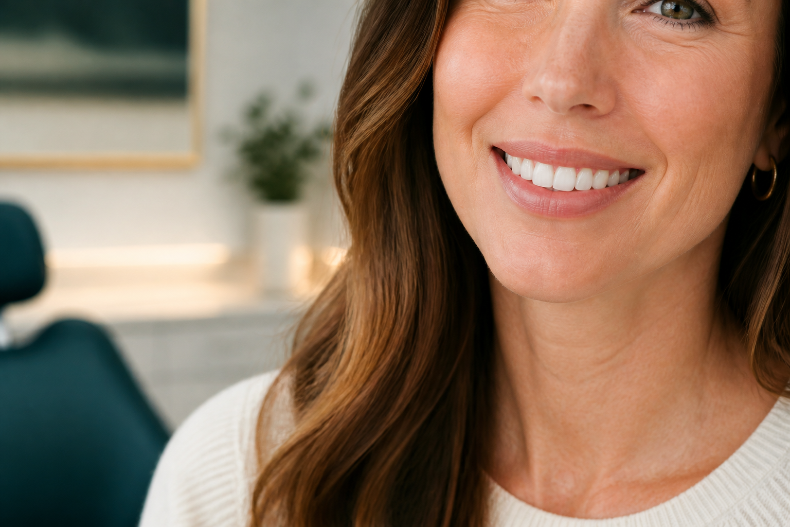 Natural-looking porcelain veneers designed to preserve a lifelike tooth appearance.